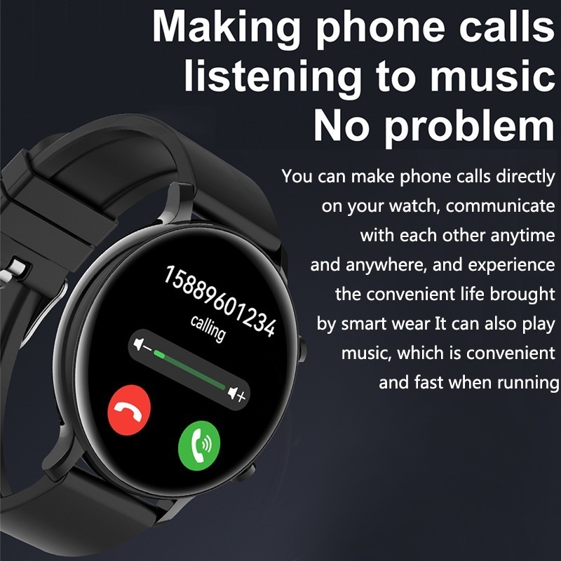 Smartwatch Feminino Bluetooth Call Smart Watch Masculino Fem - Imagem 3