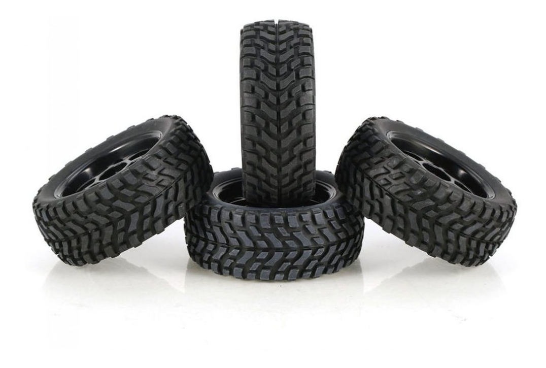 Conjunto De Aro De Pneu 2x Rc Para Wltoys 144001 - Imagem 9