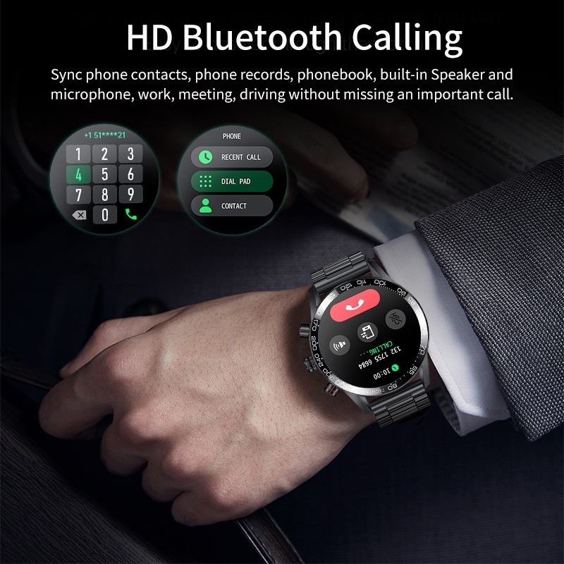 Smartwatch Masculino Esportivo À Prova D'água Bluetooth Lige - Imagem 3