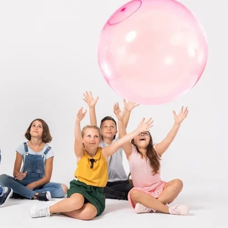 Bola Inflável De Brinquedo Infantil Bola Inflável Cheia Água - Imagem 4
