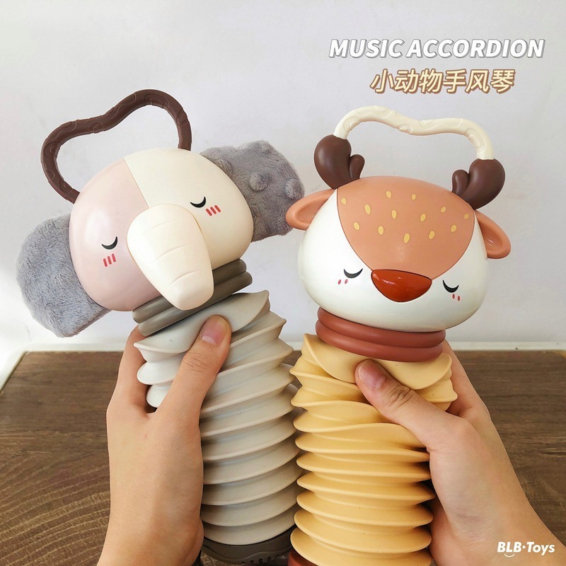 Bebê Música Acordeão Instrumento Brinquedo Educação Infantil - Imagem 2