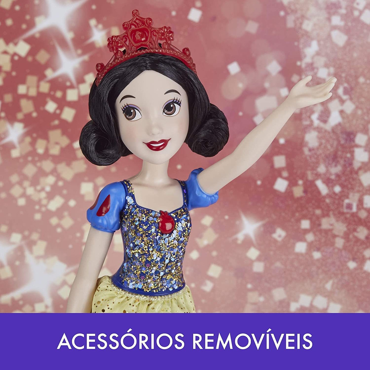 Disney Princess Royal Shimmer Branca De Neve - Imagem 3