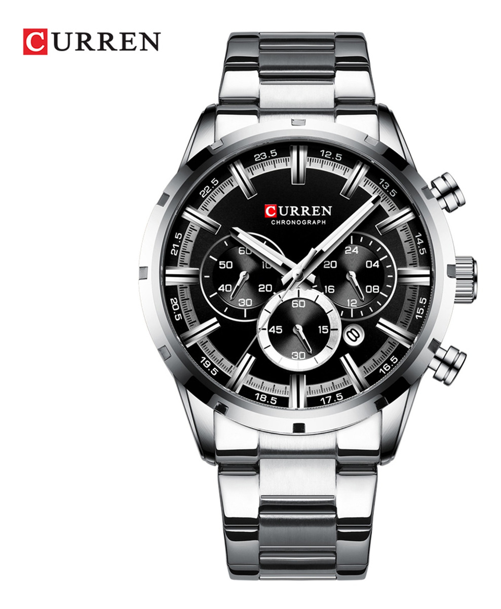 Curren 8355 Luxo Clássico Negócios Quartzo Homens Relógio 3a - Imagem 14