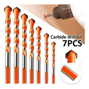 Brocas Multiuso Parede/vidro/cerâmica 7pcs.