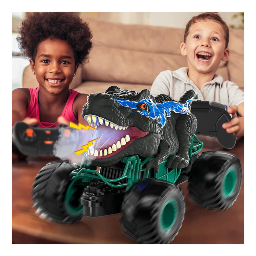 Brinquedo De Controle Remoto Para Veículos De Dinossauro Off - Imagem 7