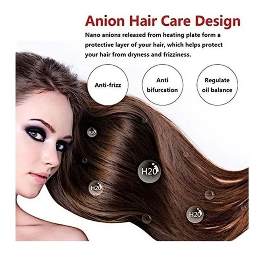 Escova Anion Escova De Cabelo Chapinha Alisadora Basique Sle - Imagem 9