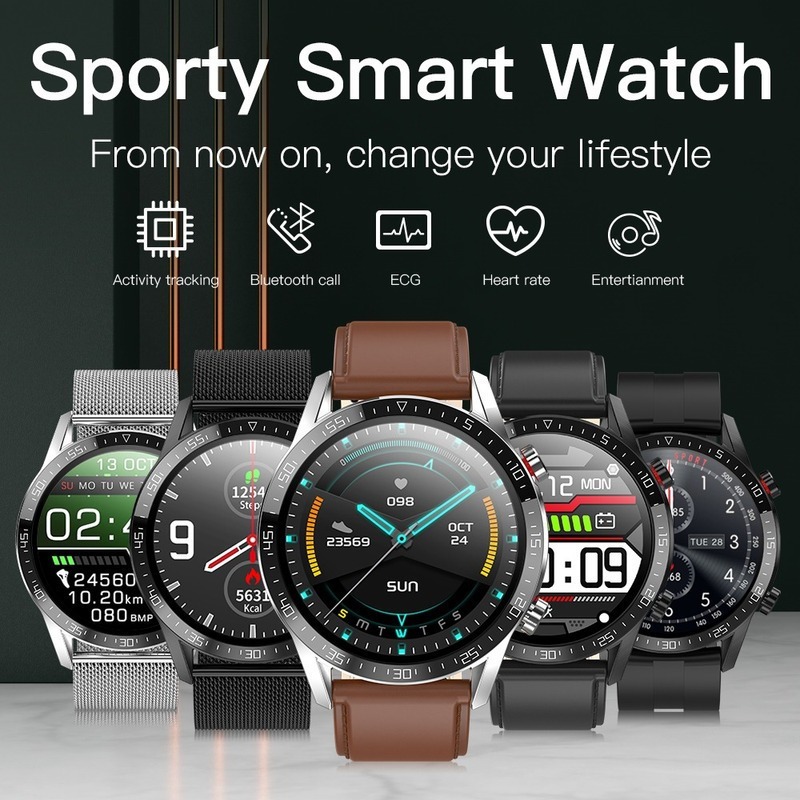 Smartwatch De Chamada Bluetooth Ecg L13 Da Lokmat - Imagem 5