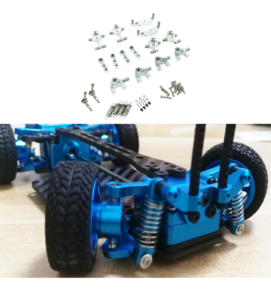 Peças De Metal Amortecedor Para Carro Wltoys K989 K999 K969 - Imagem 4