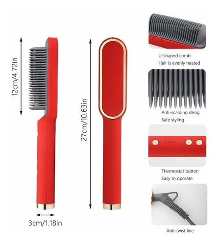 Escova Secadora Profissional Seca Alisa E Modela Cabelo - Imagem 16