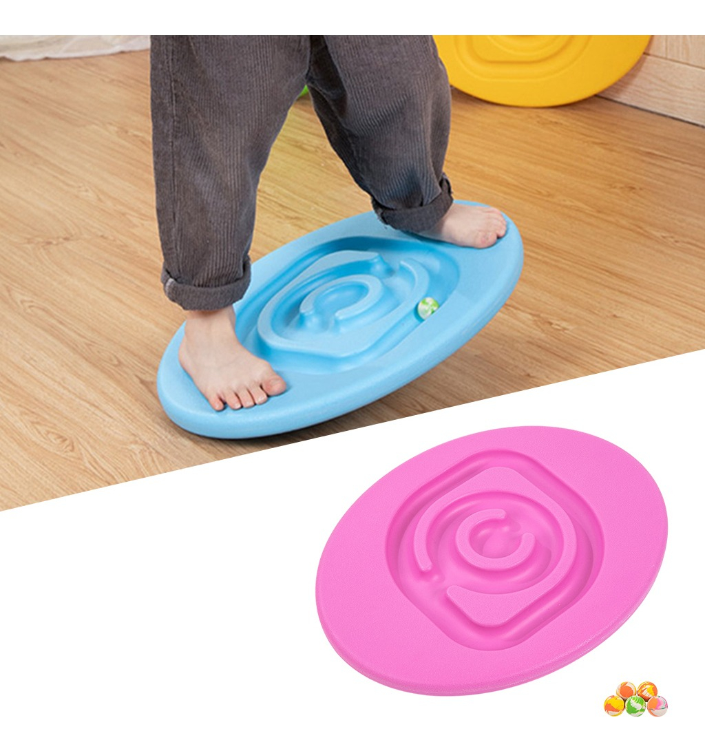 1pc Kids Balance Board Brinquedo De Treinamento Vestibular - Imagem 4