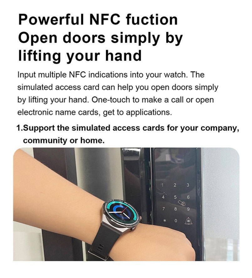 Smartwatch À Prova D'água Lemfo Mate Bluetooth - Imagem 4