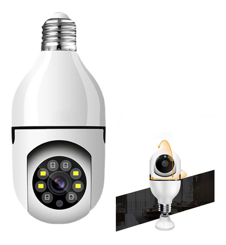 Segurança Camera Externa Camera Espia Wifi Camera Lampada