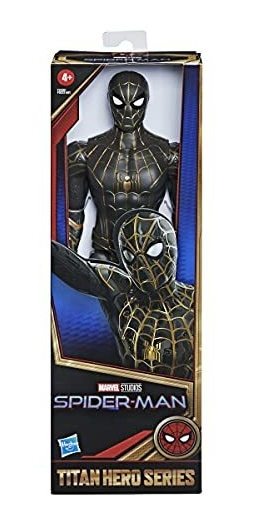 Homem-aranha Marvel Titan Hero Series 12 Polegadas Preto - Imagem 6
