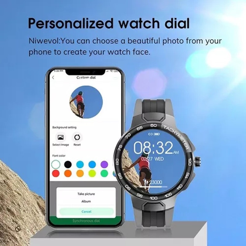 Relógio Esportivo Bluetooth Ip68 Masculino - Imagem 4