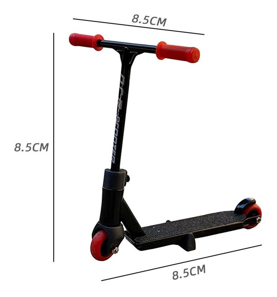 Brinquedo Infantil Mini Scooter Ramps Fingerboard Bike Cdh-7 - Imagem 4