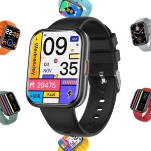 Smartwatch Bluetooth Call Para Homens E Mulheres, E