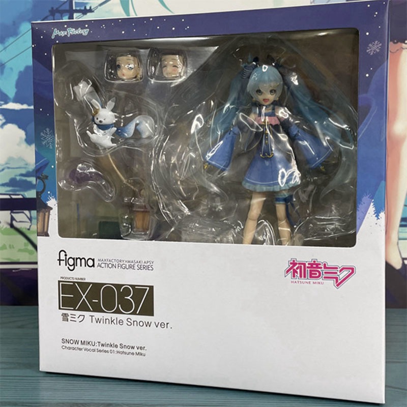 Boneca De Ação Hatsune Miku Presente Brinquedo Infantil - Imagem 7