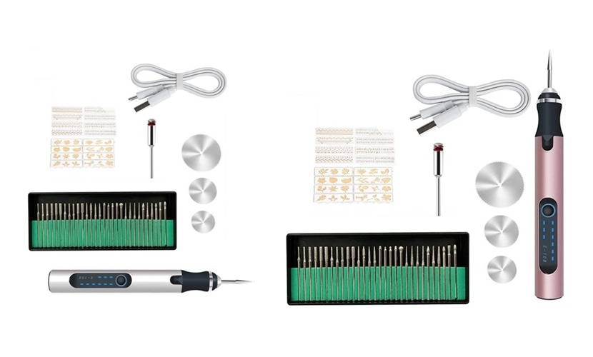 Caneta De Gravação Elétrica, Conjunto De Ferramentas De Grav - Imagem 6