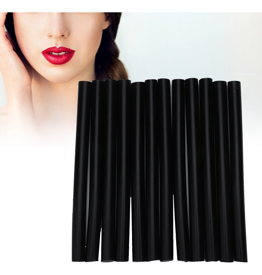 12pcs Profissional Peruca Extensão Do Cabelo Cola Quente Do - Imagem 5