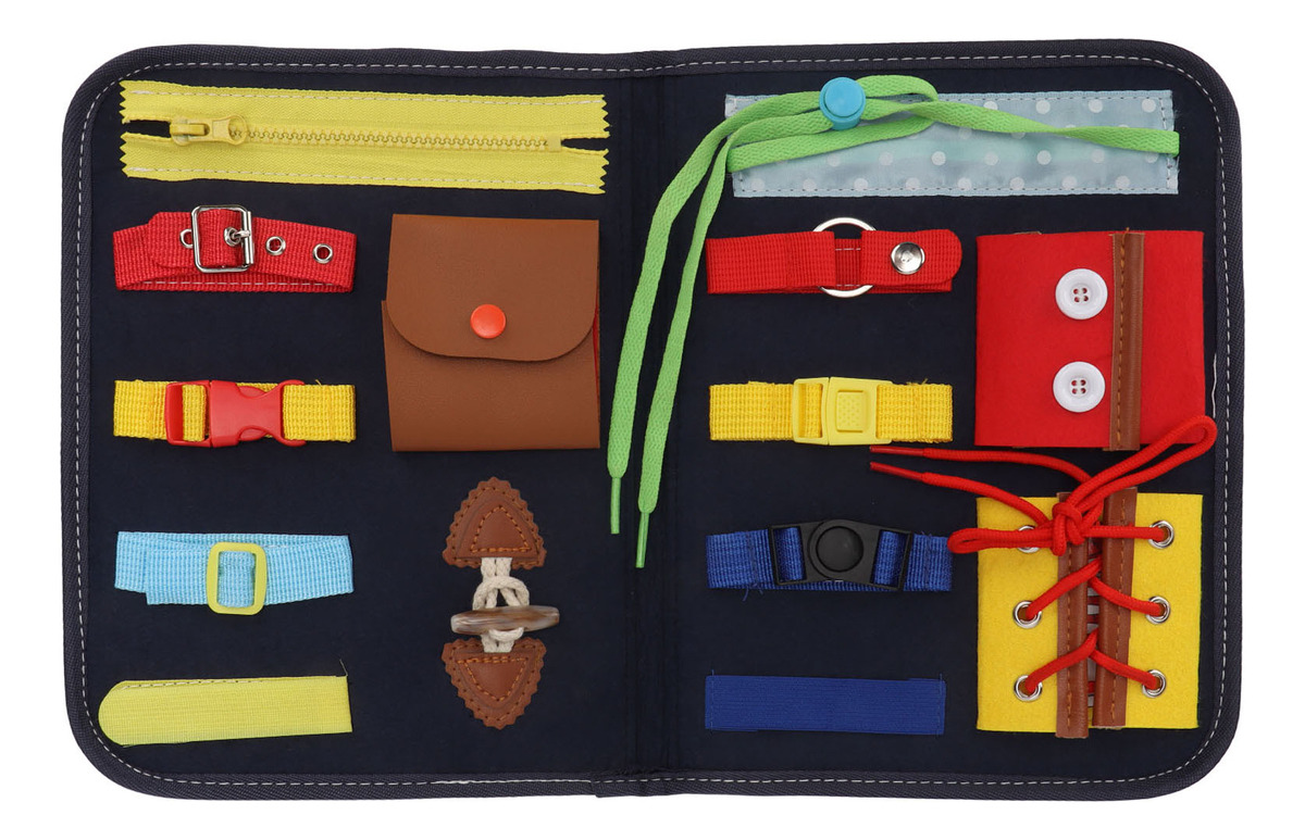 Placa Sensorial Montessori: Aprendendo Habilidades Motoras F - Imagem 5