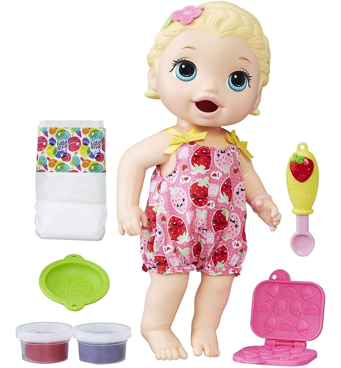 Lanche Baby Alive Super Snackin Lily Loira Amazon