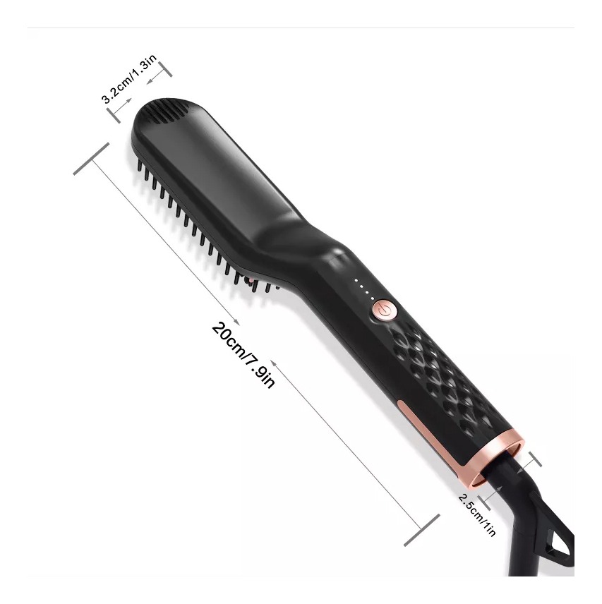 Chapinha Alisadora Para Homens Barba, Cabelo Pratico 220v - Imagem 6