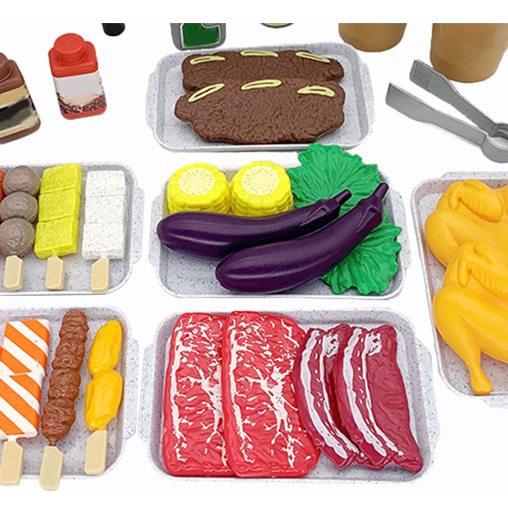 Conjunto De Cozinha De Brincadeira De Fingir, Brinquedos Chu - Imagem 9