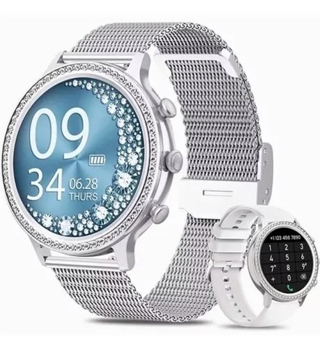 Para Xiaomi Huawei Smartwatch Ladies Sports Blu - Imagem 10