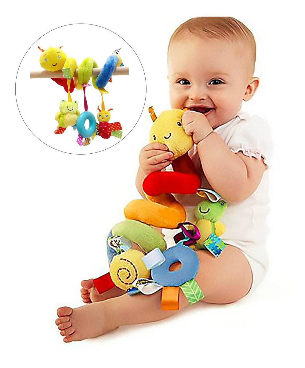 Brinquedo De Chocalho Pendurado Em Espiral Para Carrinho De - Imagem 8