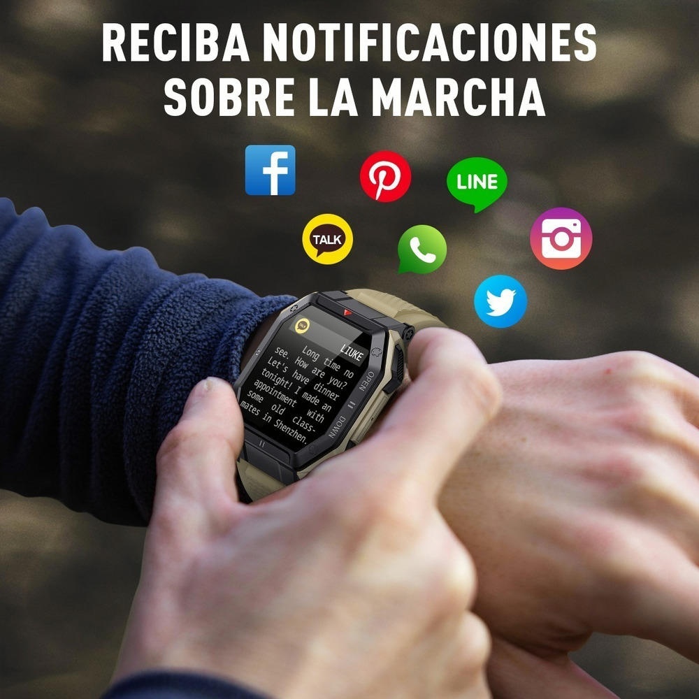 Relógio Tático Militar, Moderno, Impermeável, Esportivo, Mas - Imagem 14