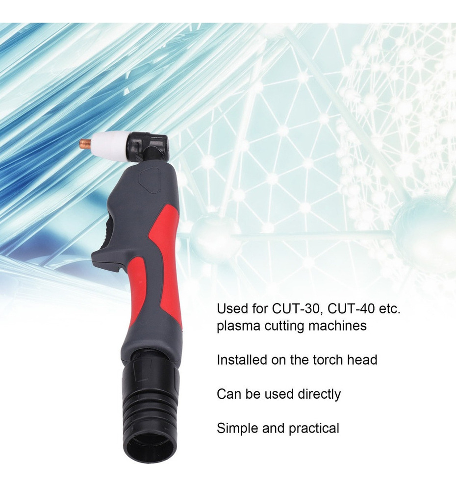 Cabeça De Tocha De Plasma Pt31 Abs Handle Para Cut30 Cut40 - Imagem 6