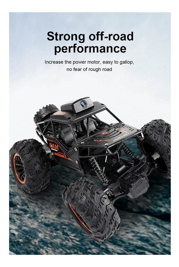 Carrinho Controle Remoto Rock Crawler Off Road Câmara Hd - Imagem 7