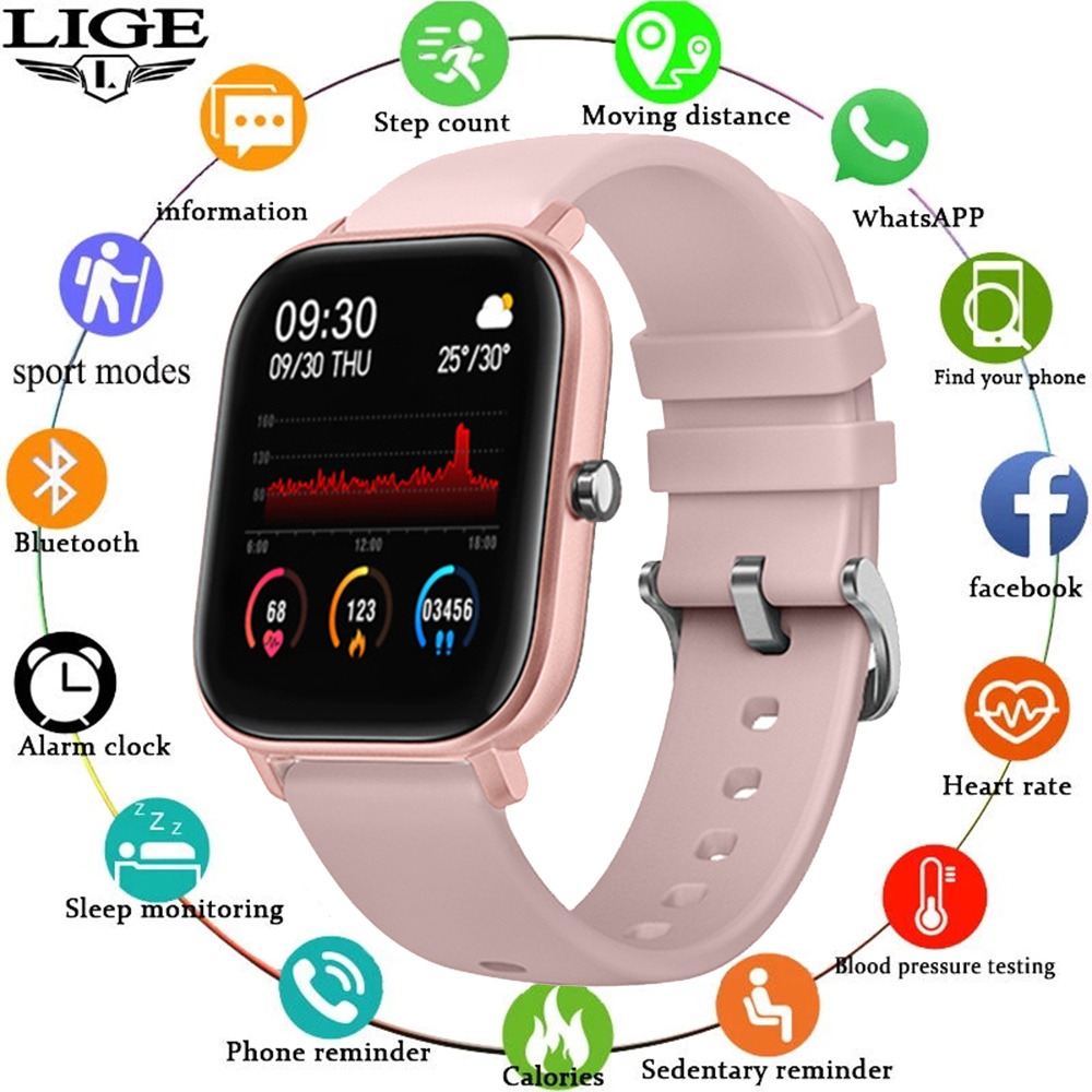 Lige Smartwatch Esportes À Prova D'água Smartwatch - Imagem 3