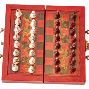 Viagens Xadrez Conjunto Brasil Figuras Antigas Chessman