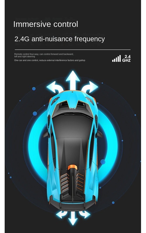 Carro De Brinquedo Elétrico De Controle Remoto Lamborghini - Imagem 5