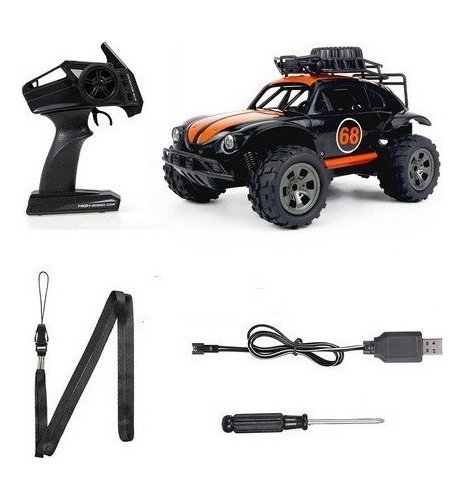 New Beetle Rc Carro De Alta Velocidade Off-road 1/18 Rc Toy - Imagem 7