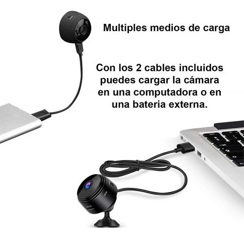 Mini Câmera Wifi Detectar Micr Moviment+cartão De Memória - Imagem 6