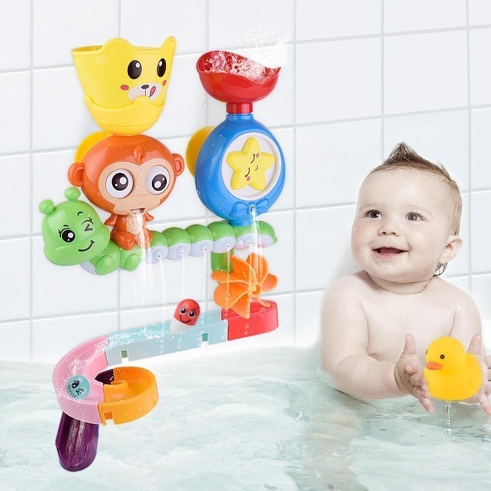 Brinquedo De Parede Para Banho Infantil Sunction Água Sprink - Imagem 3