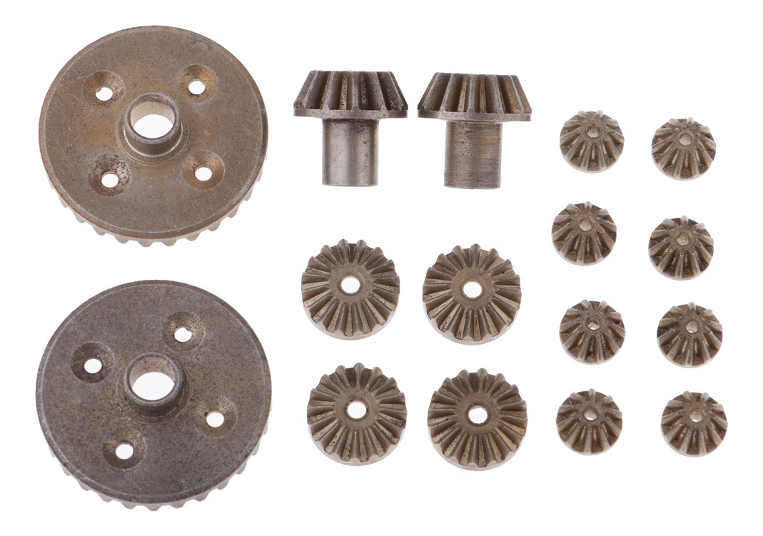16x Metal Diferencial Dirigindo Engrenagem Planeta Conjunto - Imagem 2