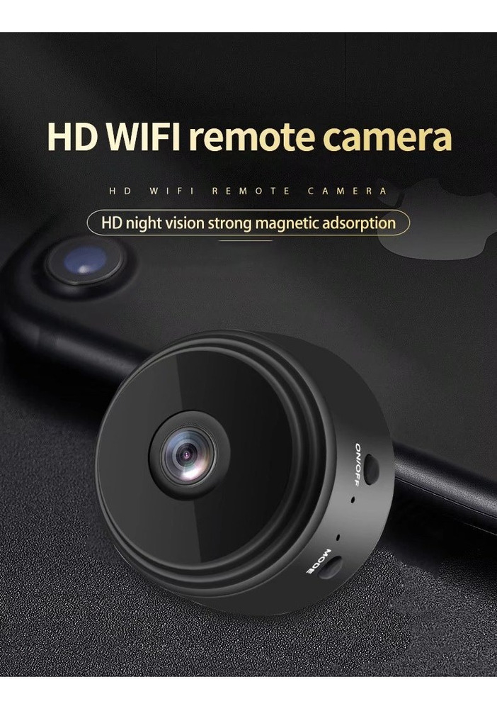 Mini Câmeras Disfarcadas Camera Com Wi Fi Espionagem - Imagem 9