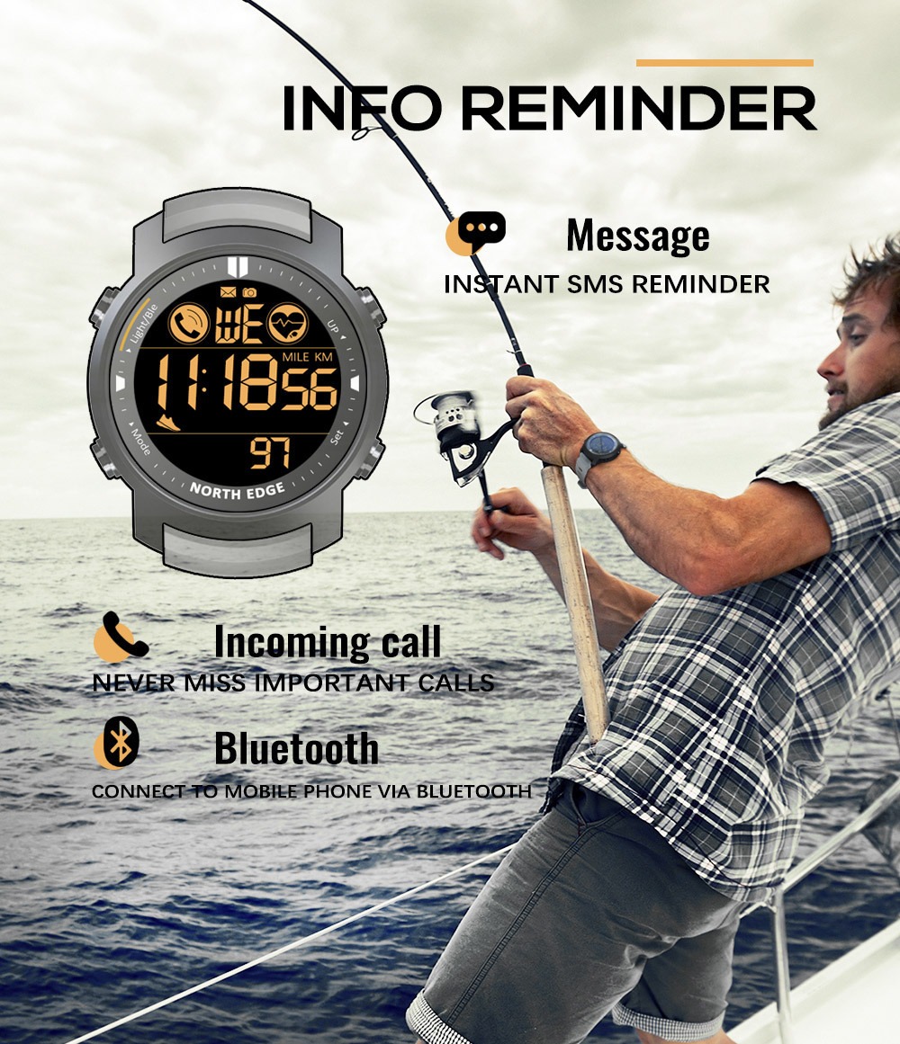 Smartwatch Natação Prova D'água Frequência Cardíaca - Imagem 7