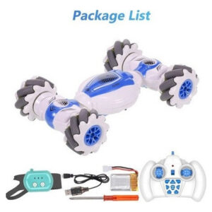Lazhu Carro Stunt Rc Gestos De Mão Sensor Acrobático