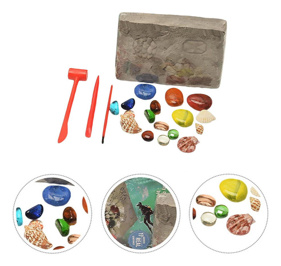 Kit De Escavação Para Mineração De Pedras Preciosas De - Imagem 10