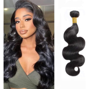 Aplique Cabelo Humano Onda Corpo Tecer Cabelo Virgem 35cm