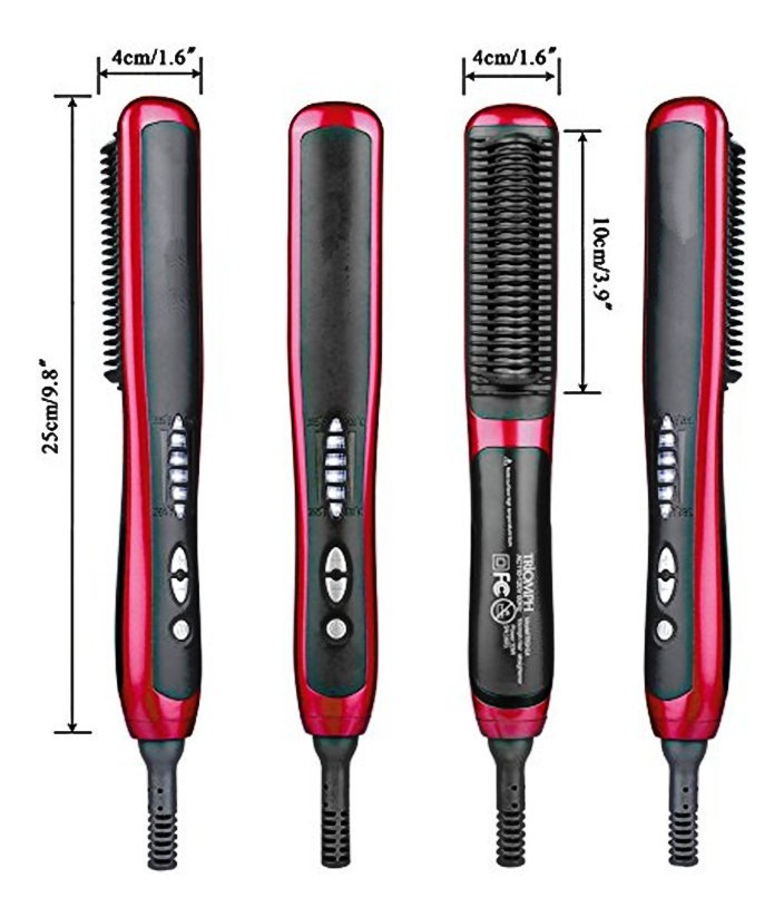 Escova De Alisamento De Cabelo Profissional - Imagem 2