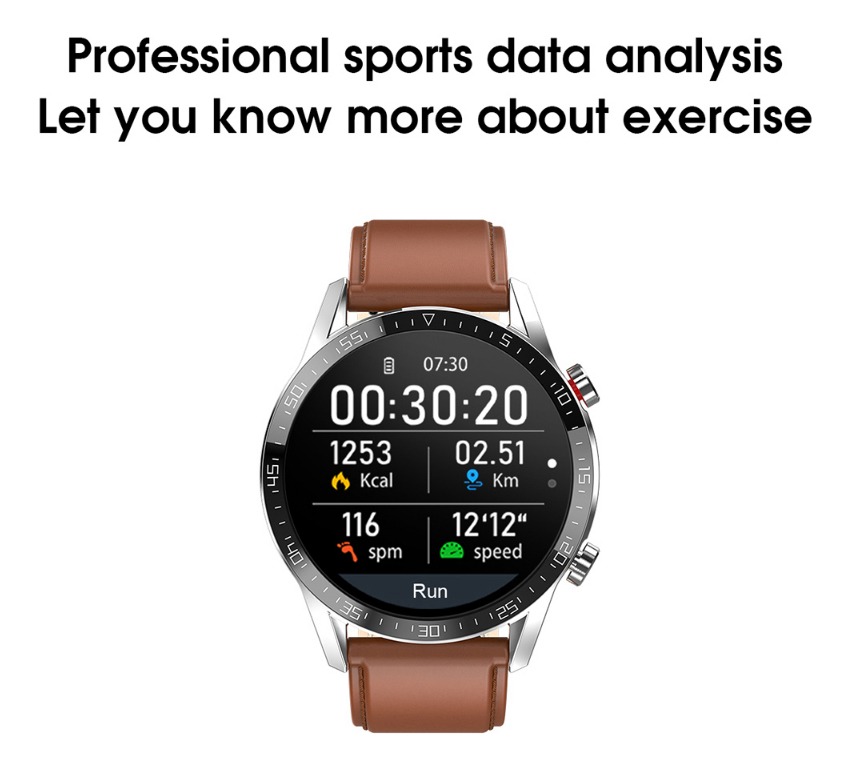 Smartwatch De Chamada Bluetooth Ecg L13 Da Lokmat - Imagem 13