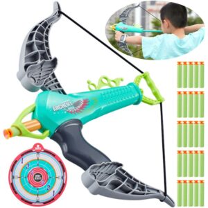 Brinquedo Infantil De Arco E Flecha Com 25 Setas De Ventosas