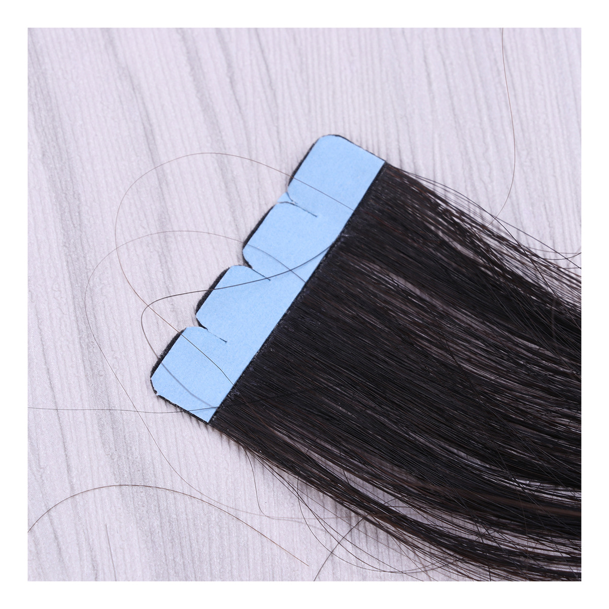 Perucas De Cabelo Com Fita Adesiva, Extensões De Cabelo Liso - Imagem 7