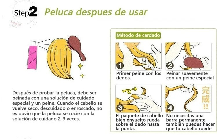 Peruca Longa De Cabelo Humano Ombré Natural - Imagem 7