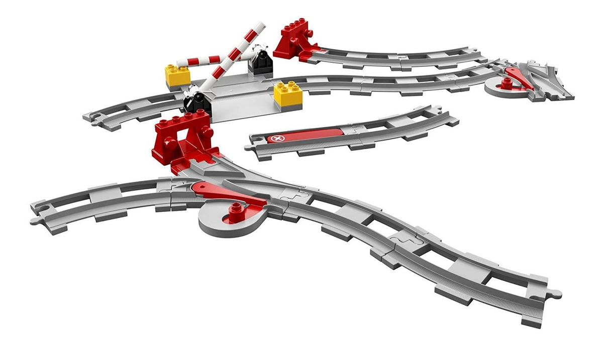 Lego Duplo Trilhos De Trem 10882 Blocos De Construção 23 - Imagem 2